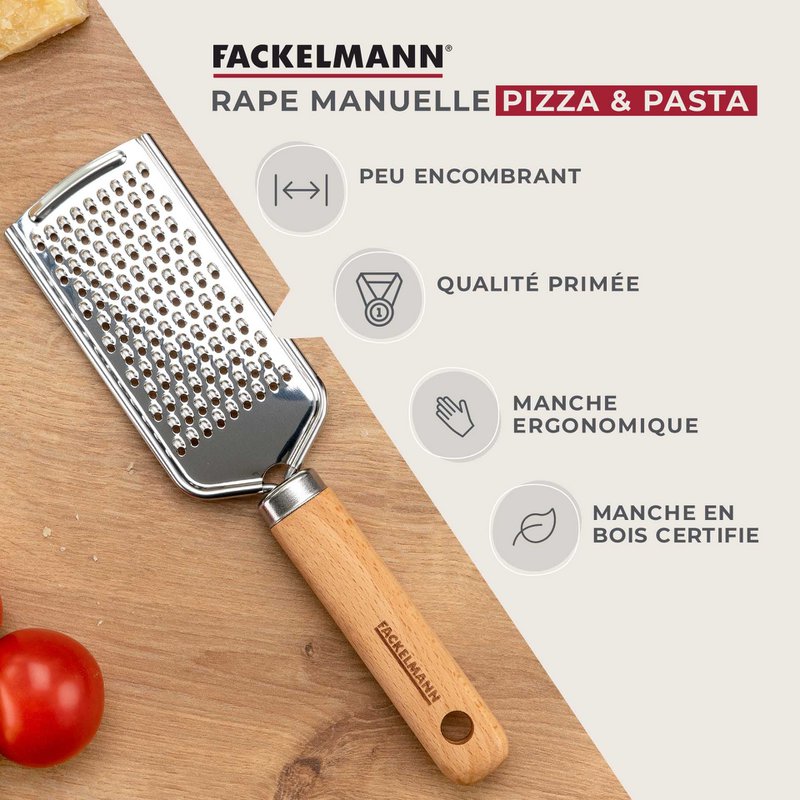 Fackelmann Pizza & Pasta Manuelle Käsereibe