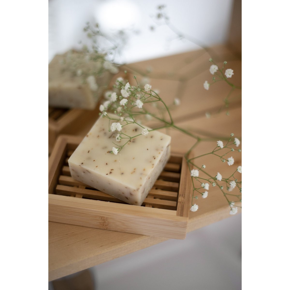 Soap dish bamboo
