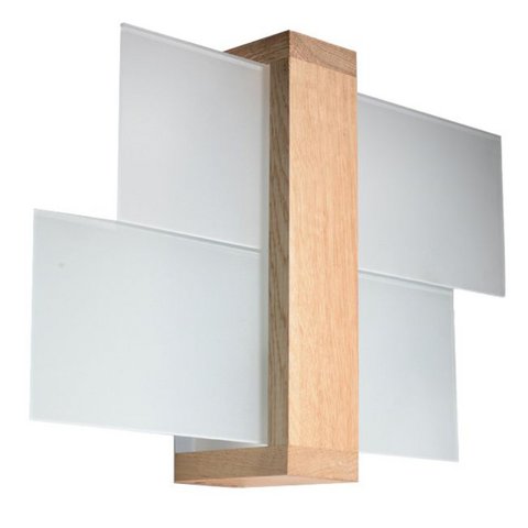 FENIKS 1 wall lamp in natural wood