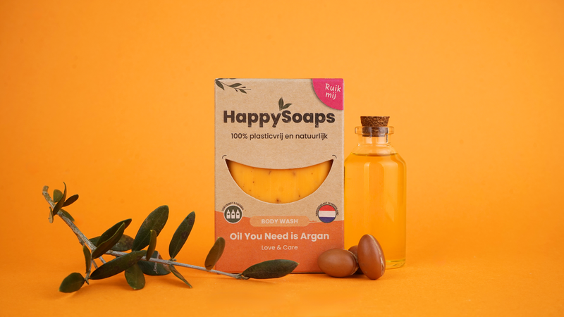 Body Wash Bar - Arganolie og rosmarin