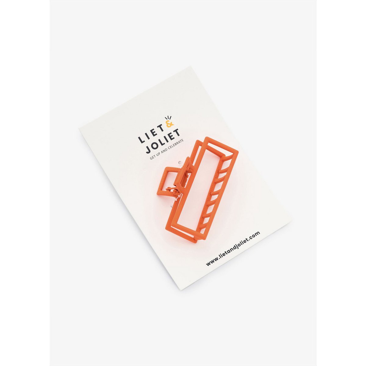 Hair clip Gracie orange