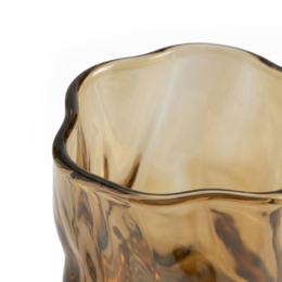 Tealight holder - Tealight holder - Candle holder – Amber