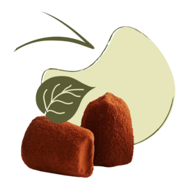 Truffes au chocolat végétaliennes - en vrac