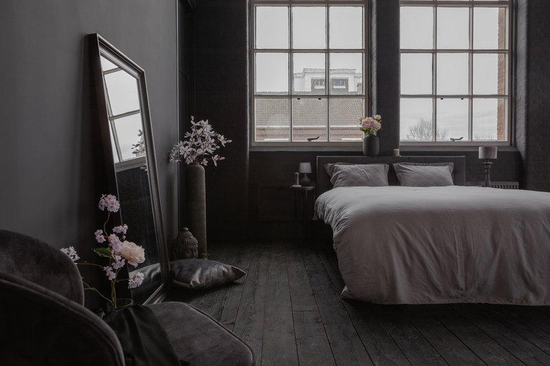 Linen Duvet Cover Set Cloudy Gray