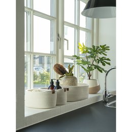 Paniers Jarana - Blanc, lot de 3