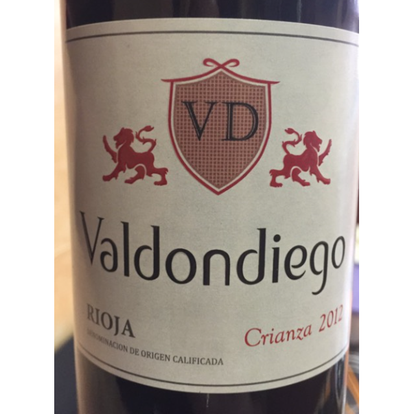 Vino rosso invecchiato D.O.Ca. Rioja Valdondiego