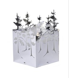 Winter Forest, Photophore en Argent
