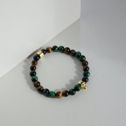 Armbind GULD SKOG | 925 SILBER