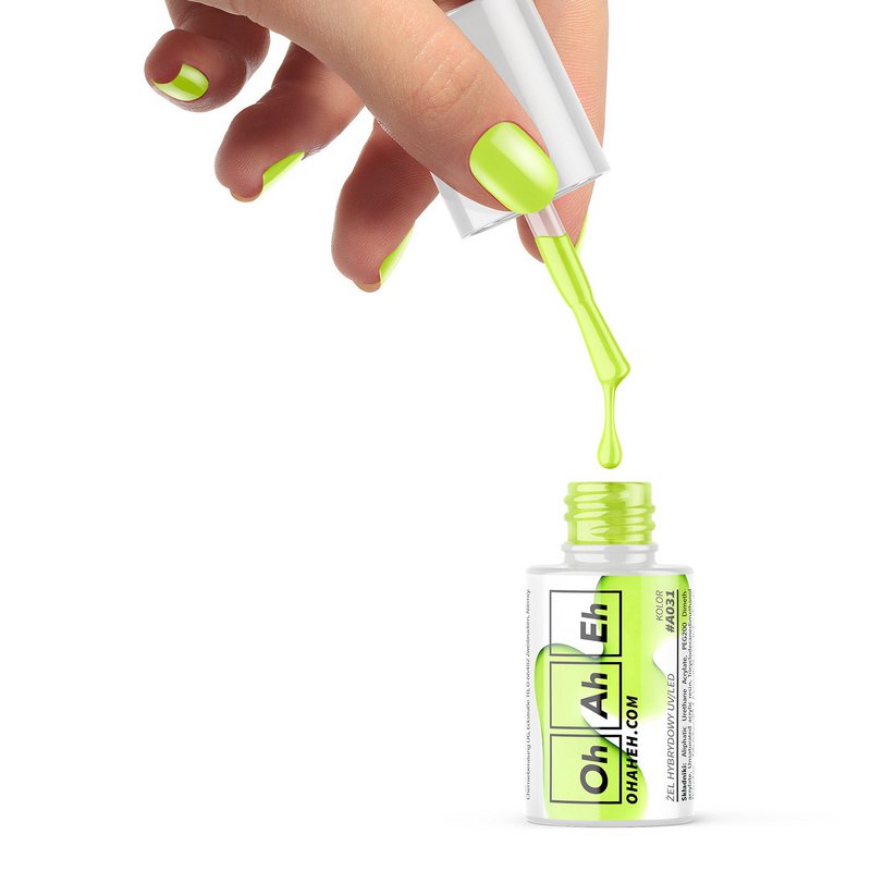 Lakier hybrydowy OhAhEh.     5 ml. Kolor #A031