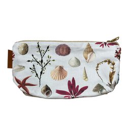 ORGANIC COSMETIC BAG - BEACH (gusset)