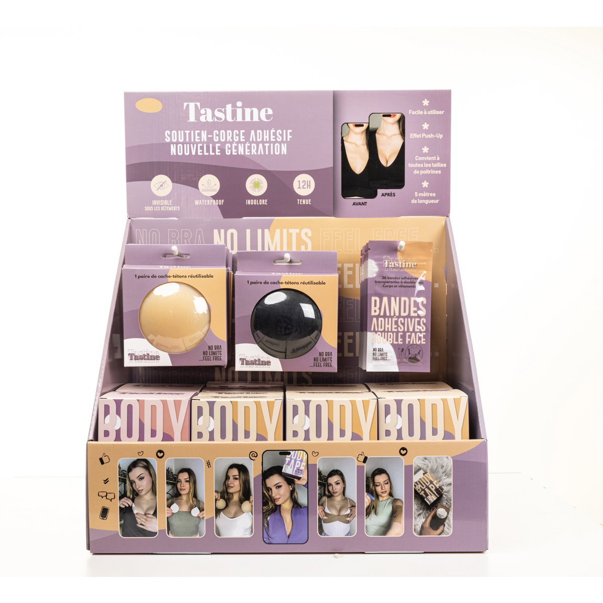 Complete pack - Adhesive bra + Accessories