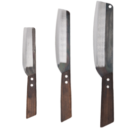 AUTENTISKE BLADES THANG, asiatisk køkkenkniv, bladlængde 12-20 cm