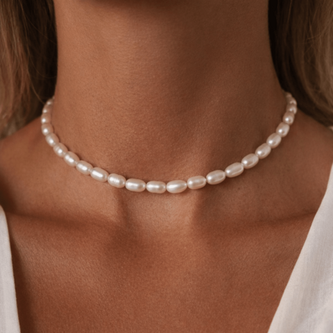 AIRE - CHOKER WITH RIGHT WRAPS