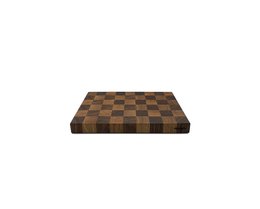 Planche à découper à motifs en bois à double grain de bout