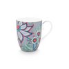 Mug Large Flower Festival Light Blue 350ml
