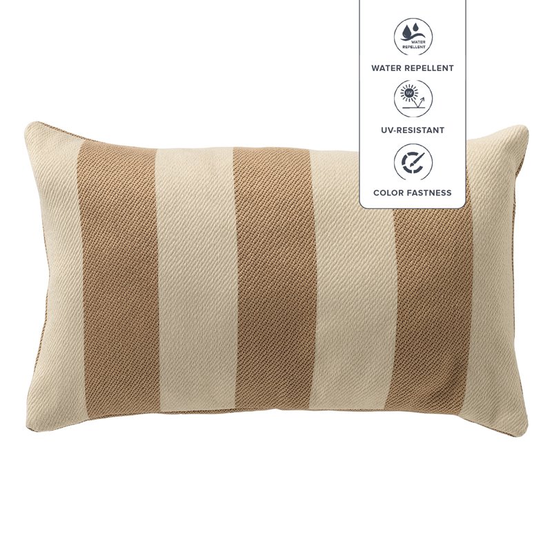 Dutch Decor CYRUS - Outdoor cushion 30x50 cm - Irish Cream - Beige