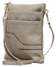 Women's handbag "Crossbody Bag" made of imitation leather, beige