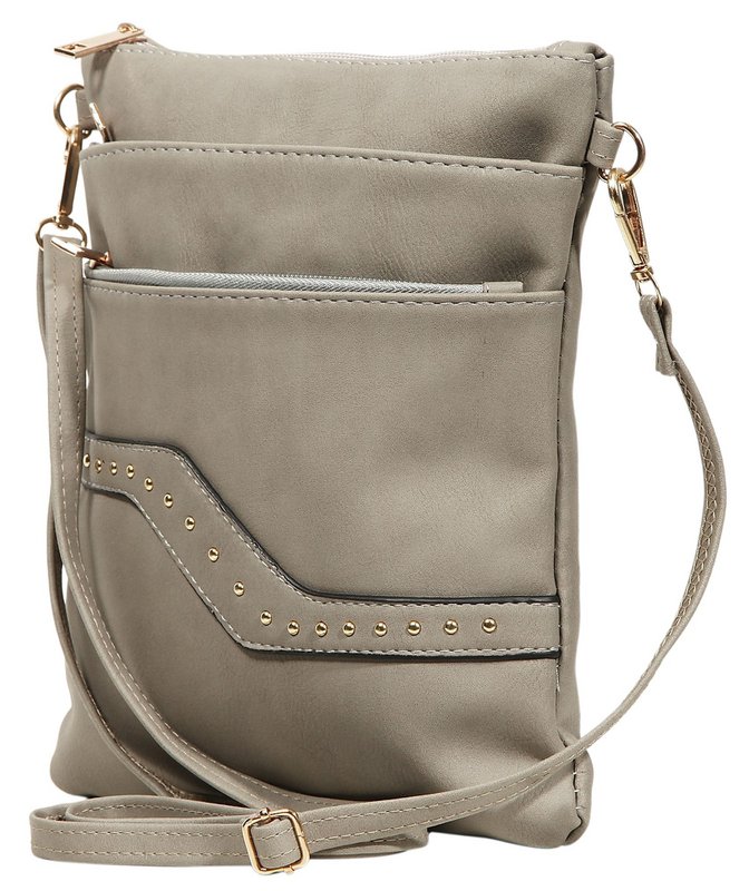 Women's handbag "Crossbody Bag" made of imitation leather, beige
