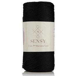Sensy Premium 2 mm - 251 yards 100% polyester macrame ledning
