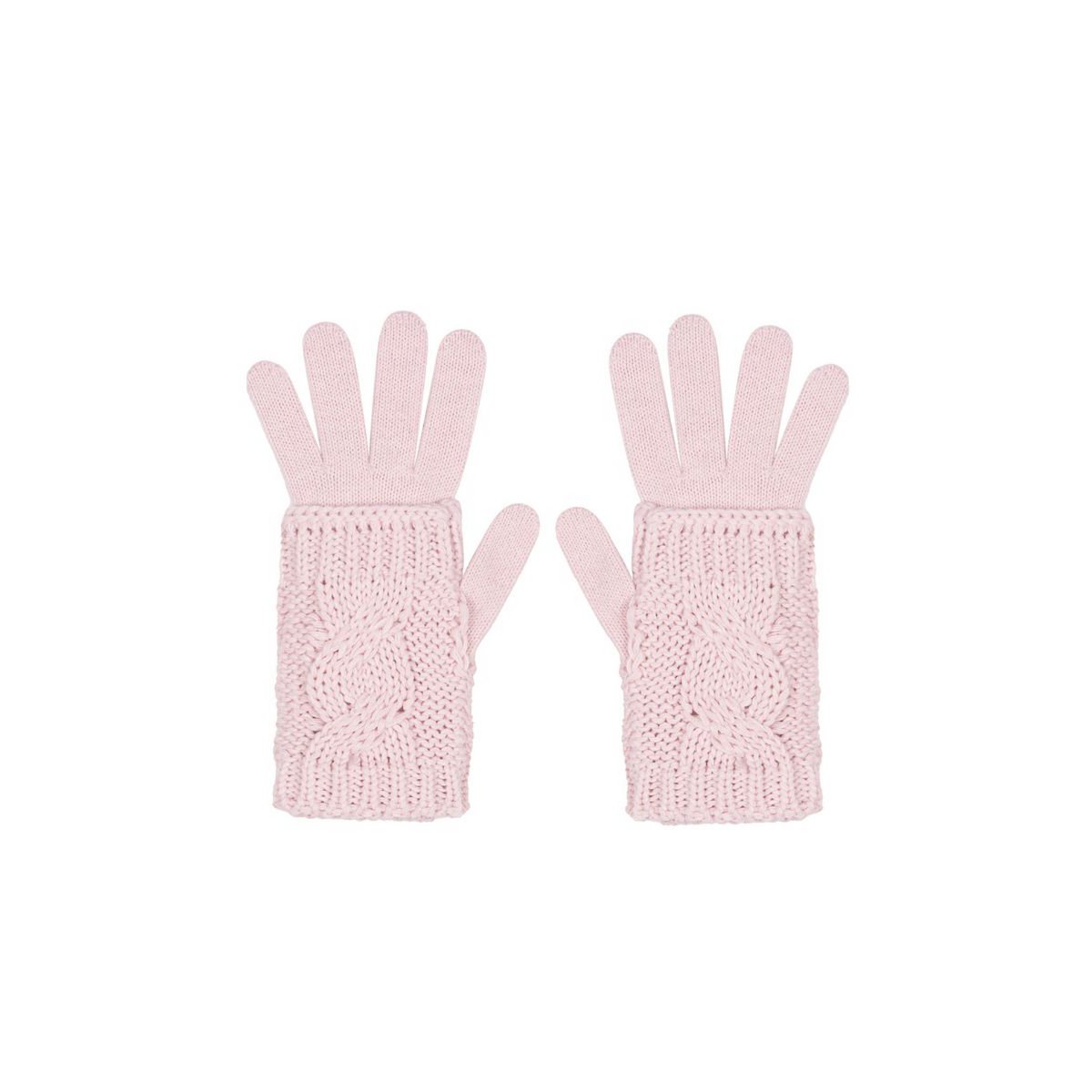Gloves - 30% wool - PINK