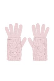 Gloves - 30% wool - PINK