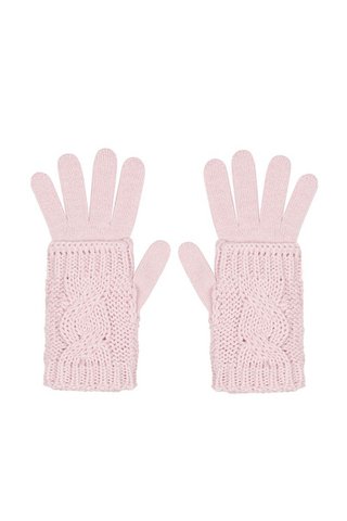 Handschoenen - 30% wol - ROZE