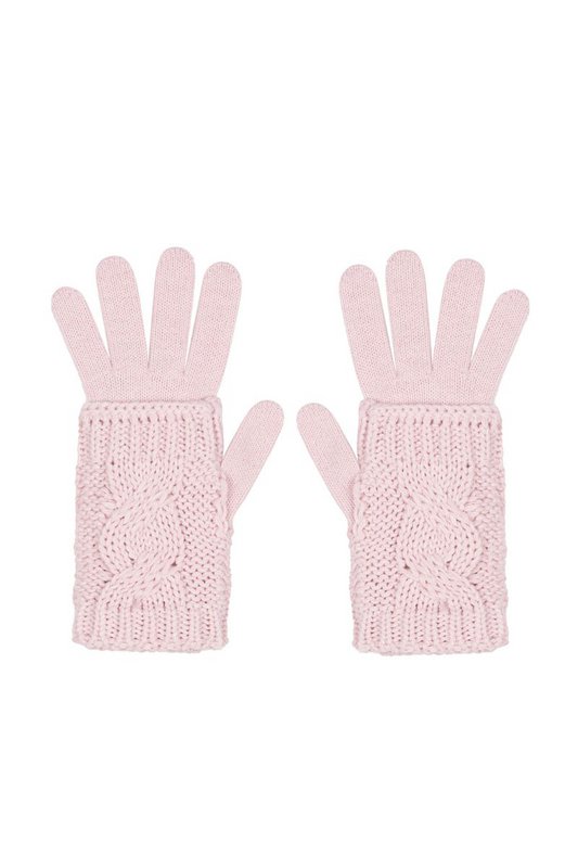 Gloves - 30% wool - PINK