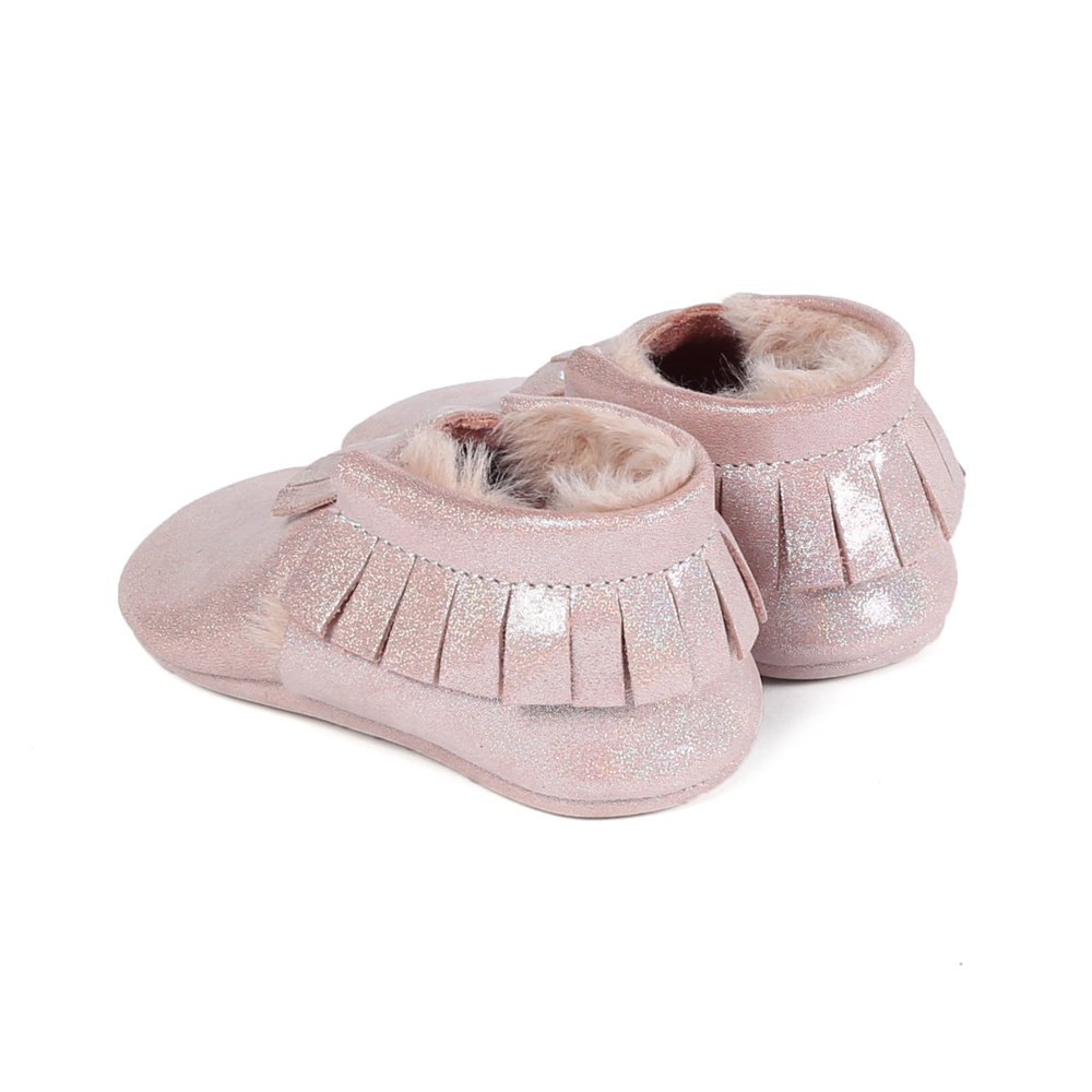 Babyschuhe Mokassins aus weichem Leder