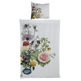 Biologische bedlinnenset - Flower Garden JL 140x200 cm