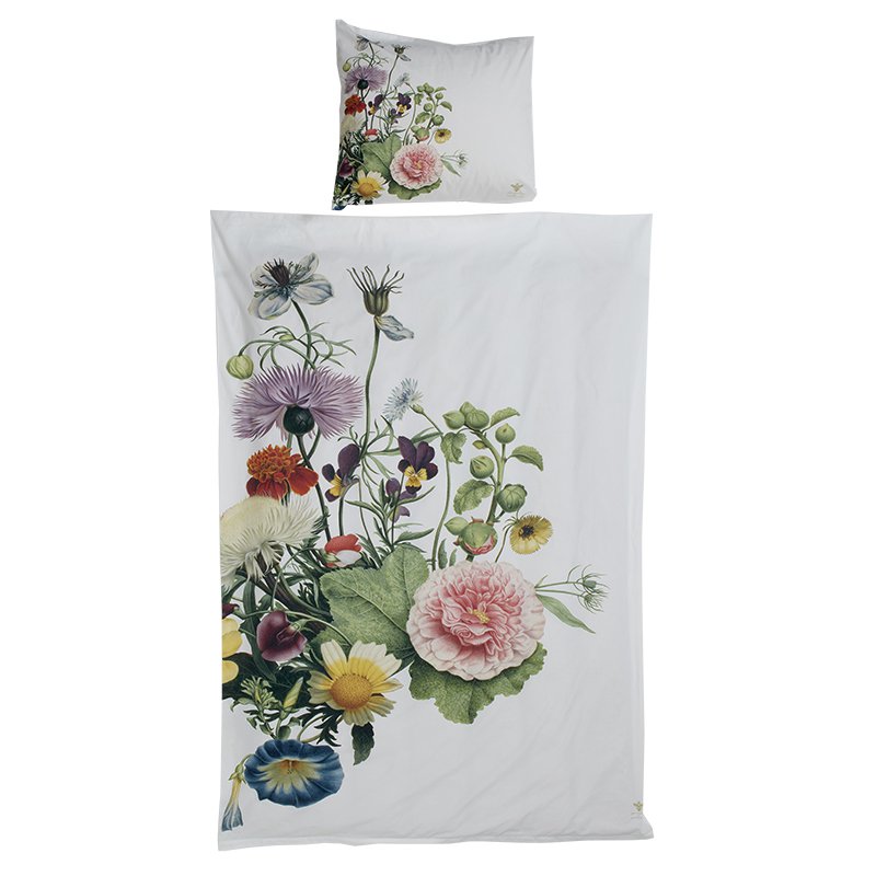 Biologische bedlinnenset - Flower Garden JL 140x200 cm