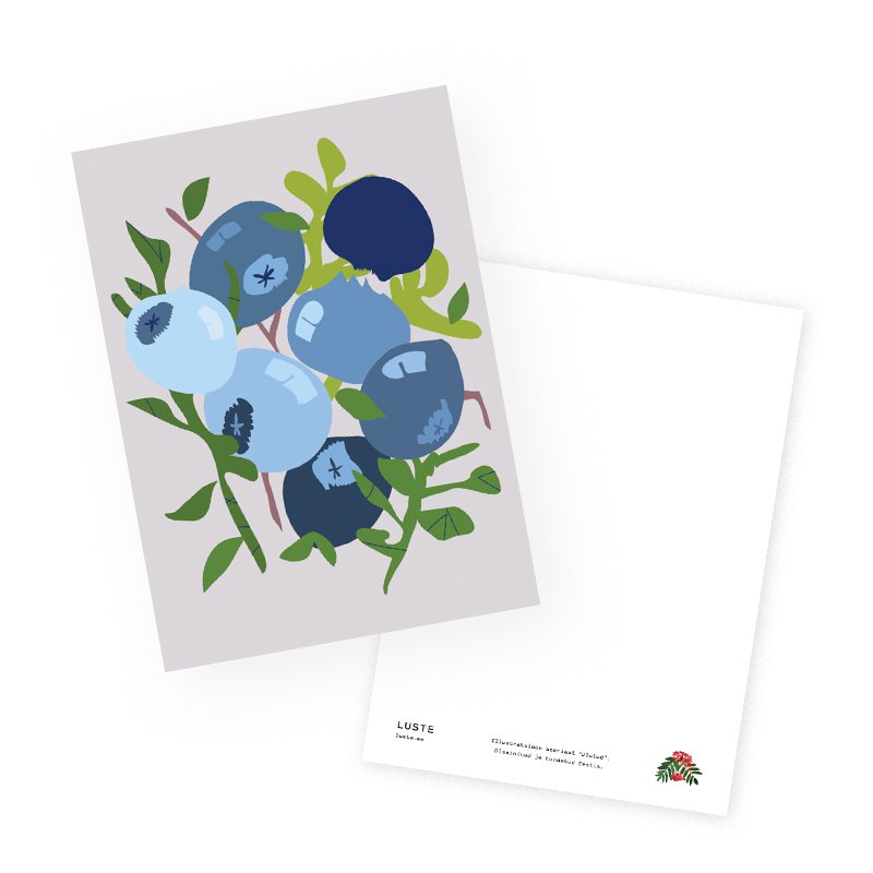 Postal - Arándano