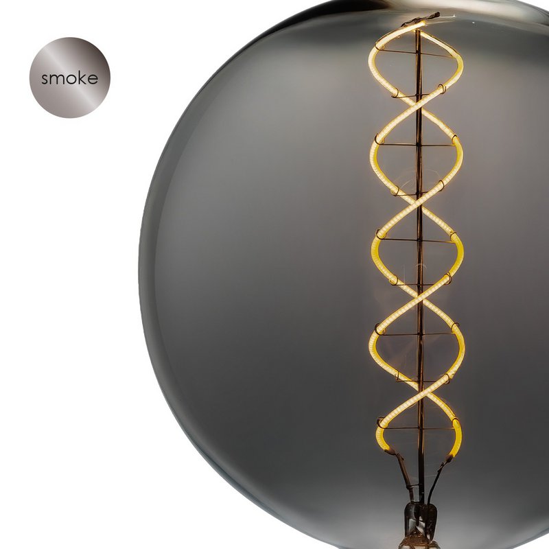 Home Sweet Home dæmpbar LED Globe Spiral E27 G180 6W 180lm 1800K guld