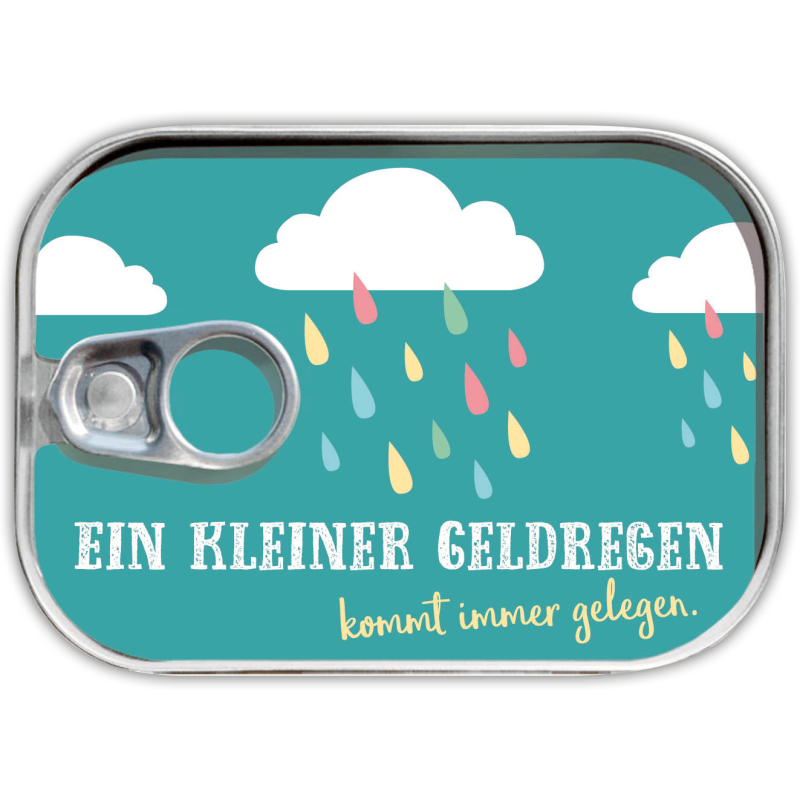 Kan "geldregen..." mailen Wolken