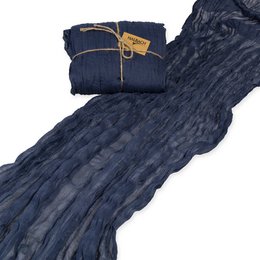Table runner, gauze, cheesecloth, uni ca.70cm x 300cm