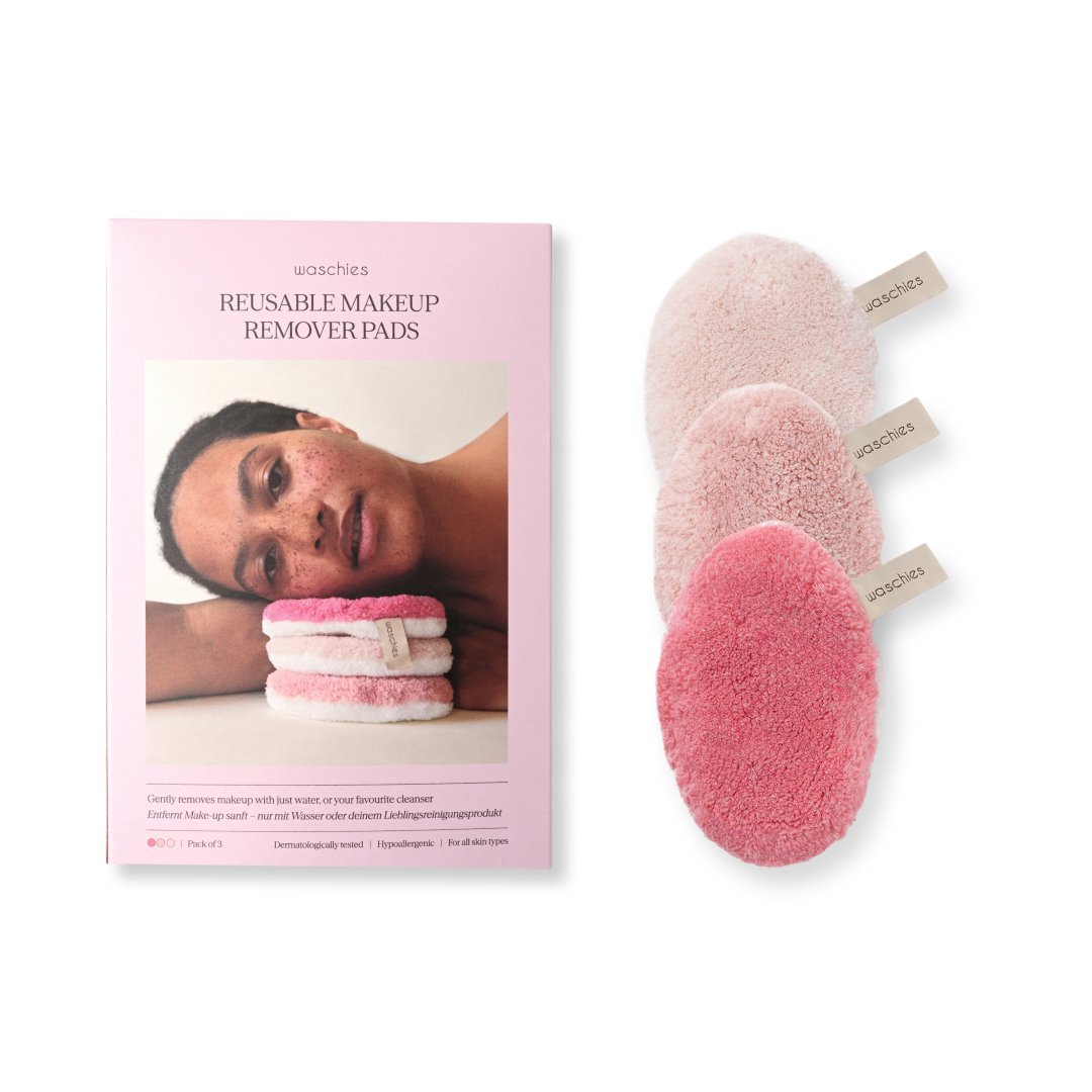 Herbruikbare make-up verwijderingspads - set van 3