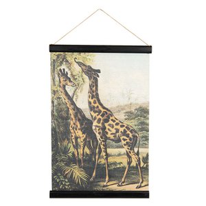 Wandkarte Tiere 40x2x60 cm