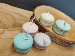 Macaronkaarsenset | koolzaadwas