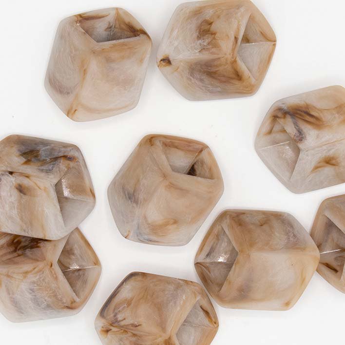 Percha en forma de cubo Desert Rose, estera