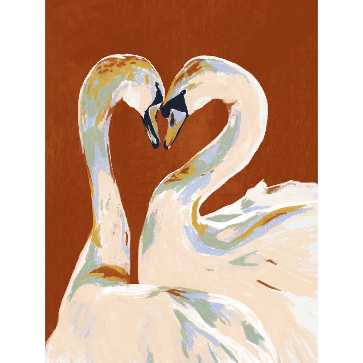 Love swans