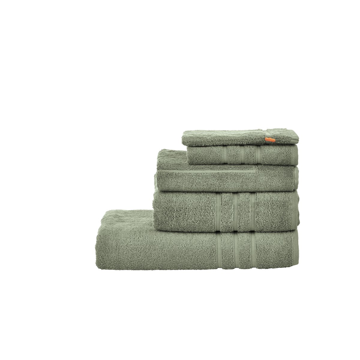 Waschhandschuh 15x20cm khaki