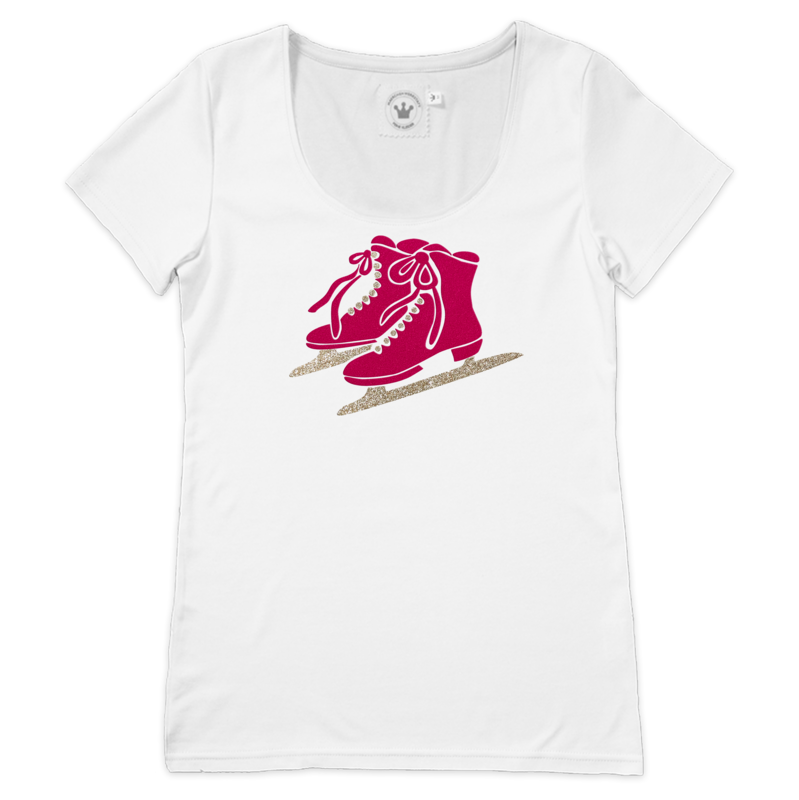 Winter Damen T-Shirt Eisprinzessin