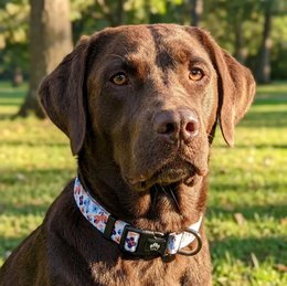 Collier pour chien Printemps