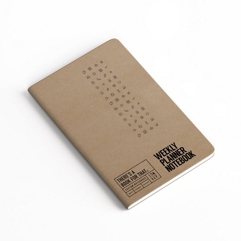 Cuaderno de papelería planificador semanal