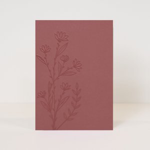 postcard 'flowers'