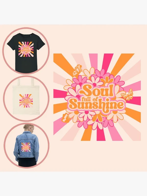 Overførsel af tøj Pink Soul
