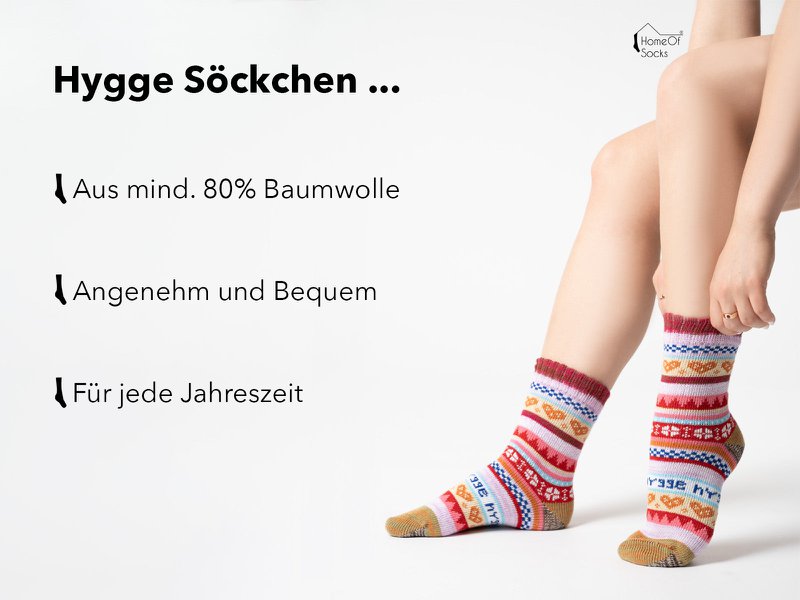 Chaussettes Hygge pour femme - lot de 3