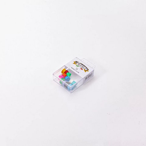 Small multicolored magnets (box of 12)