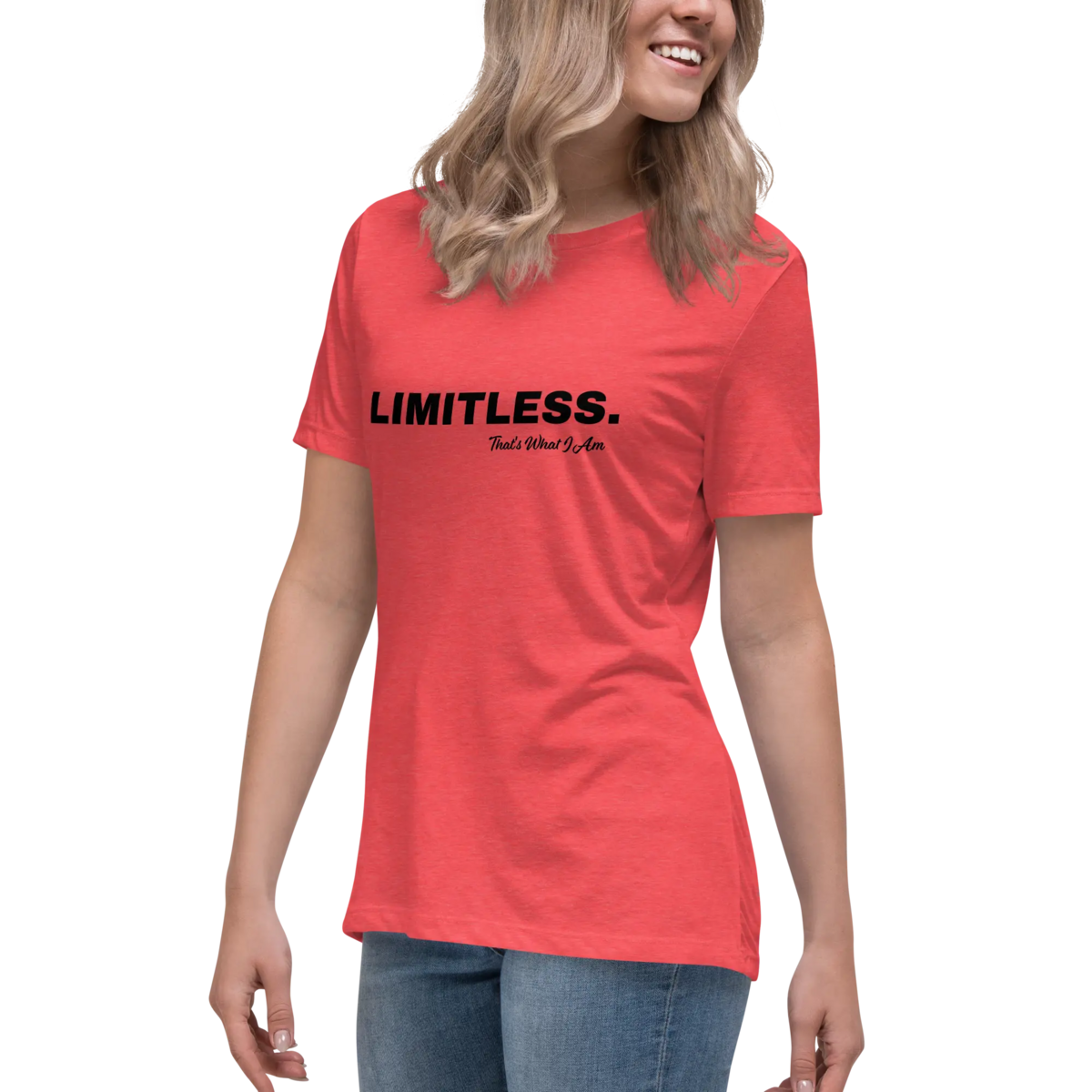 Camiseta Mujer LIMITLESS Camiseta Relajada Mujer