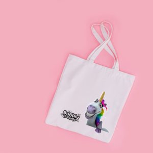 BubblyBubbles® Totebag - Loco Coconut Unicorn
