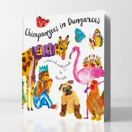 Chimpanser i Dungarees